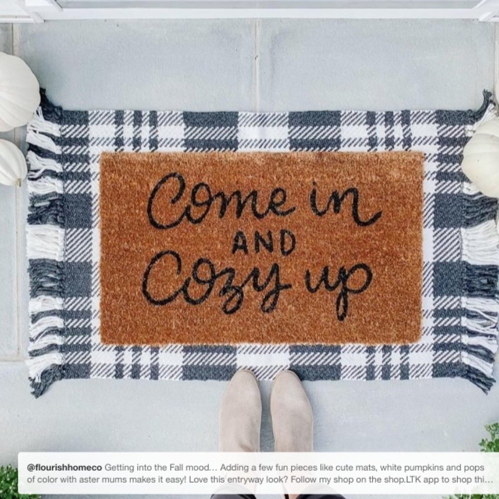Threshold Studio McGee 2'1"x3'2" Indoor Outdoor Scatter Plaid Rug New With Tag - Picture 3 of 7